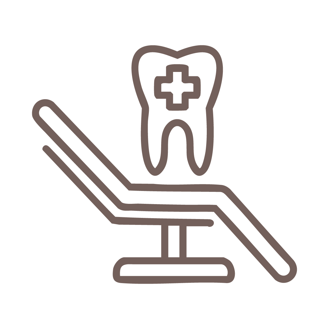 Icon Zahnarztstuhl.